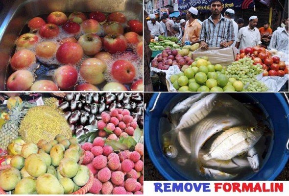 Remove formalin process