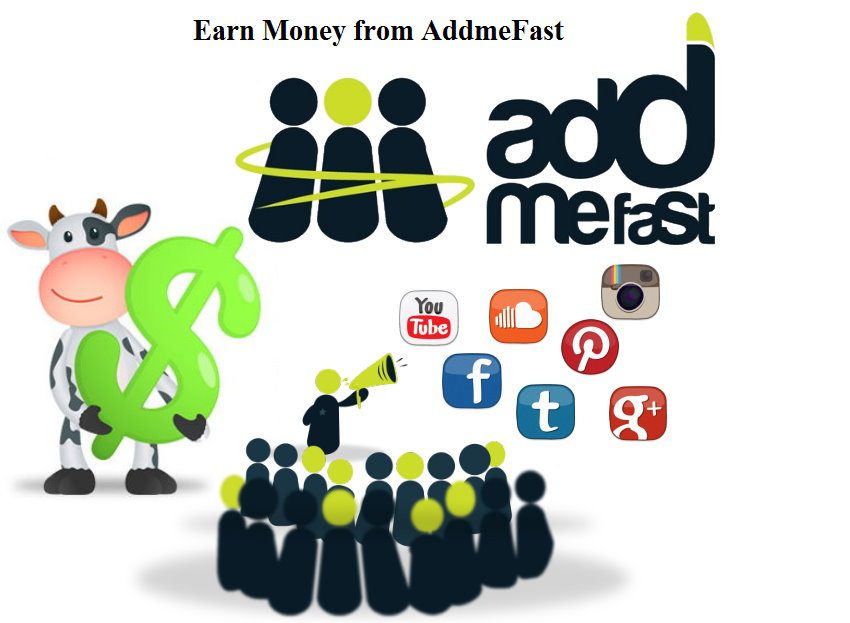 earn money from home through addmefast