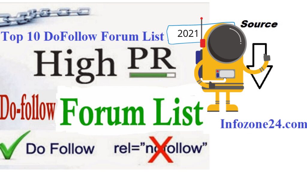 Top 10 DoFollow Forum List 2021