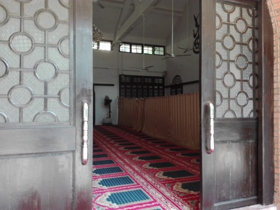 Inside of Mosque - Prayer Place for Female Muslim - Huaisheng Mosque