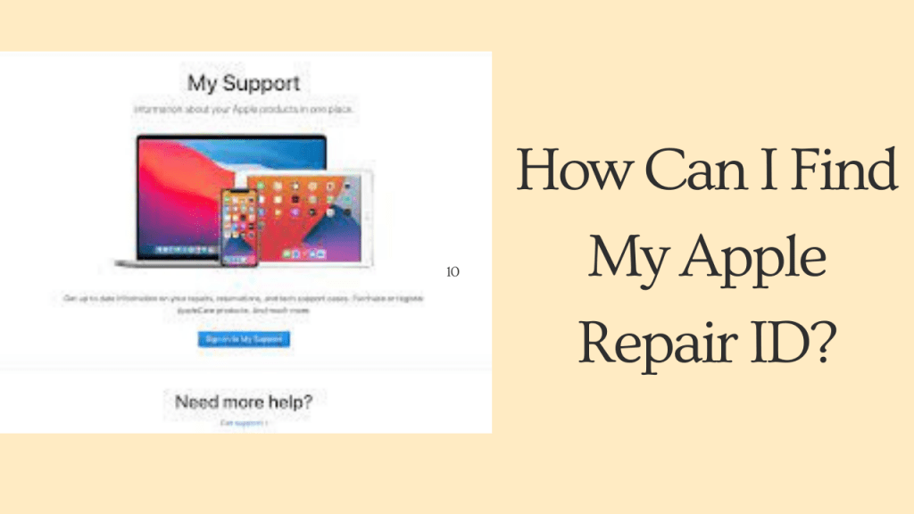 How Can I Find My Apple Repair ID?