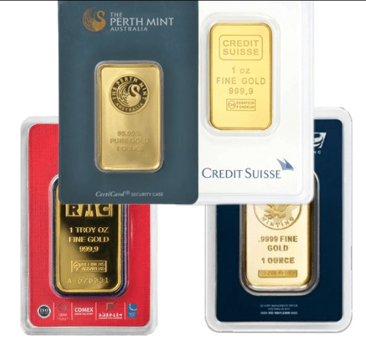 swiss made mint 24k gold bars real