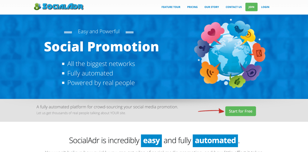 Automated Social Bookmarking Tool