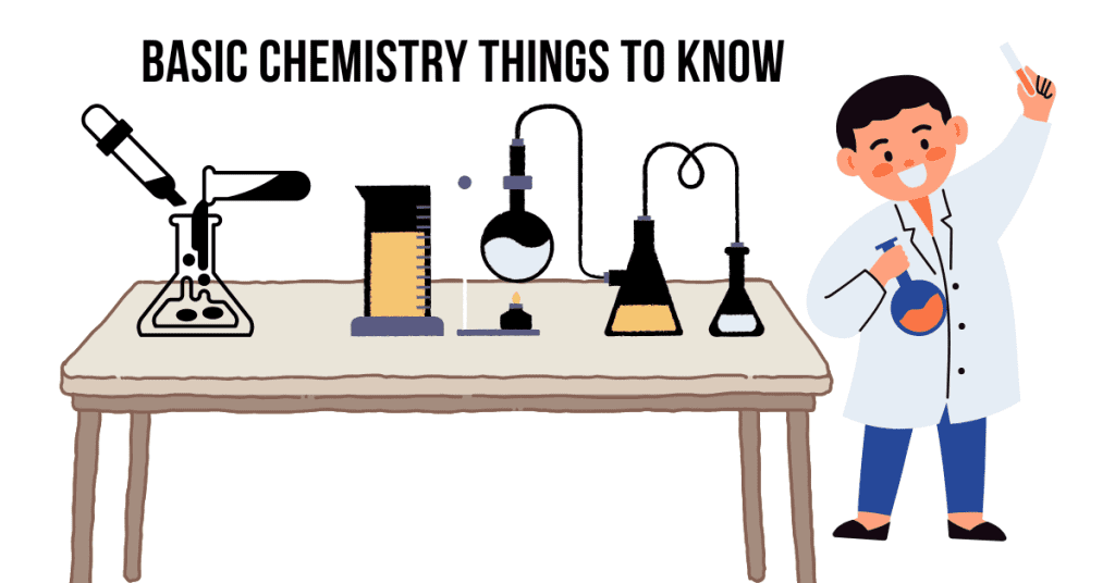 basic chemistry things to know