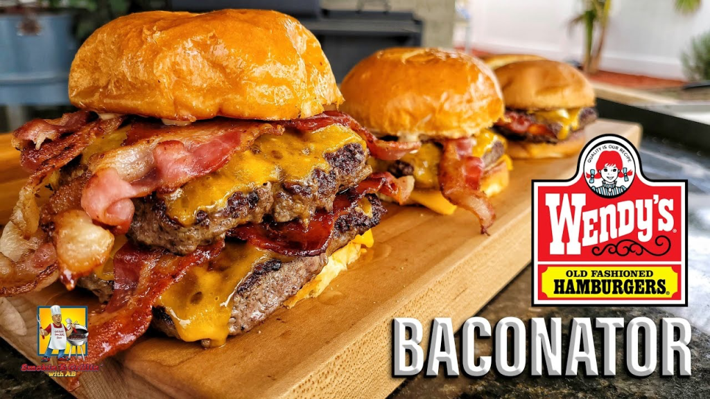 Wendy's Baconator- Best fast Food Burgers 2023