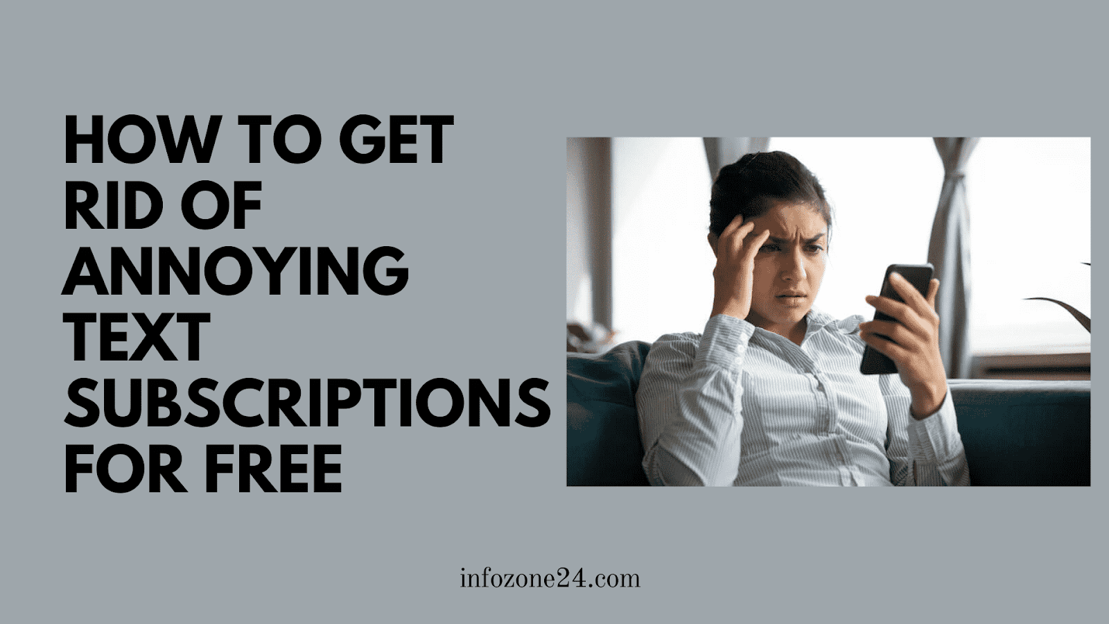 Get Rid of Annoying Text Subscriptions For Free